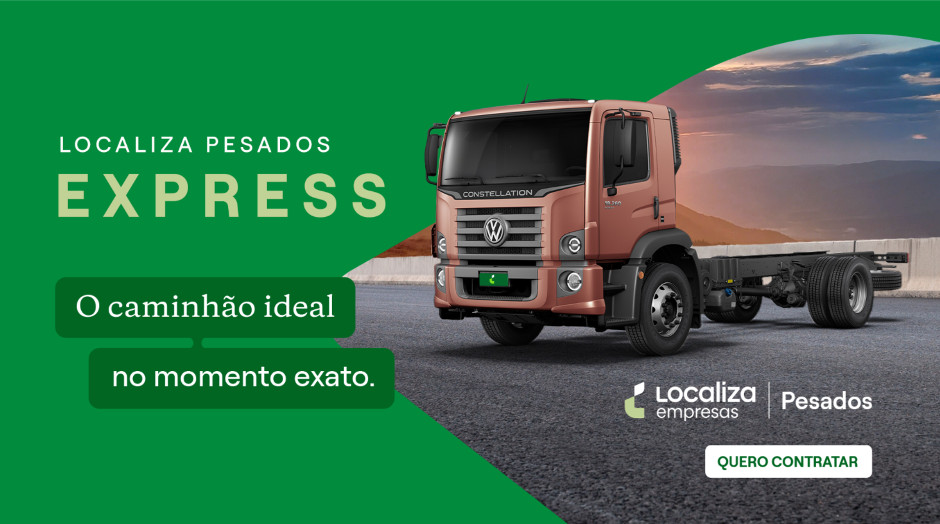 Localiza Pesados Express: Contratar